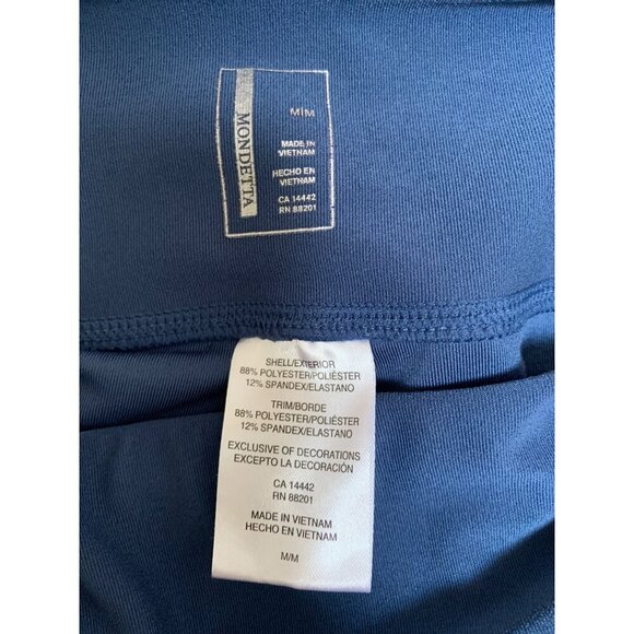 Lululemon Womens Navy Blue High-Waist Leggings With Side Pockets Size M - Picture 7 of 7